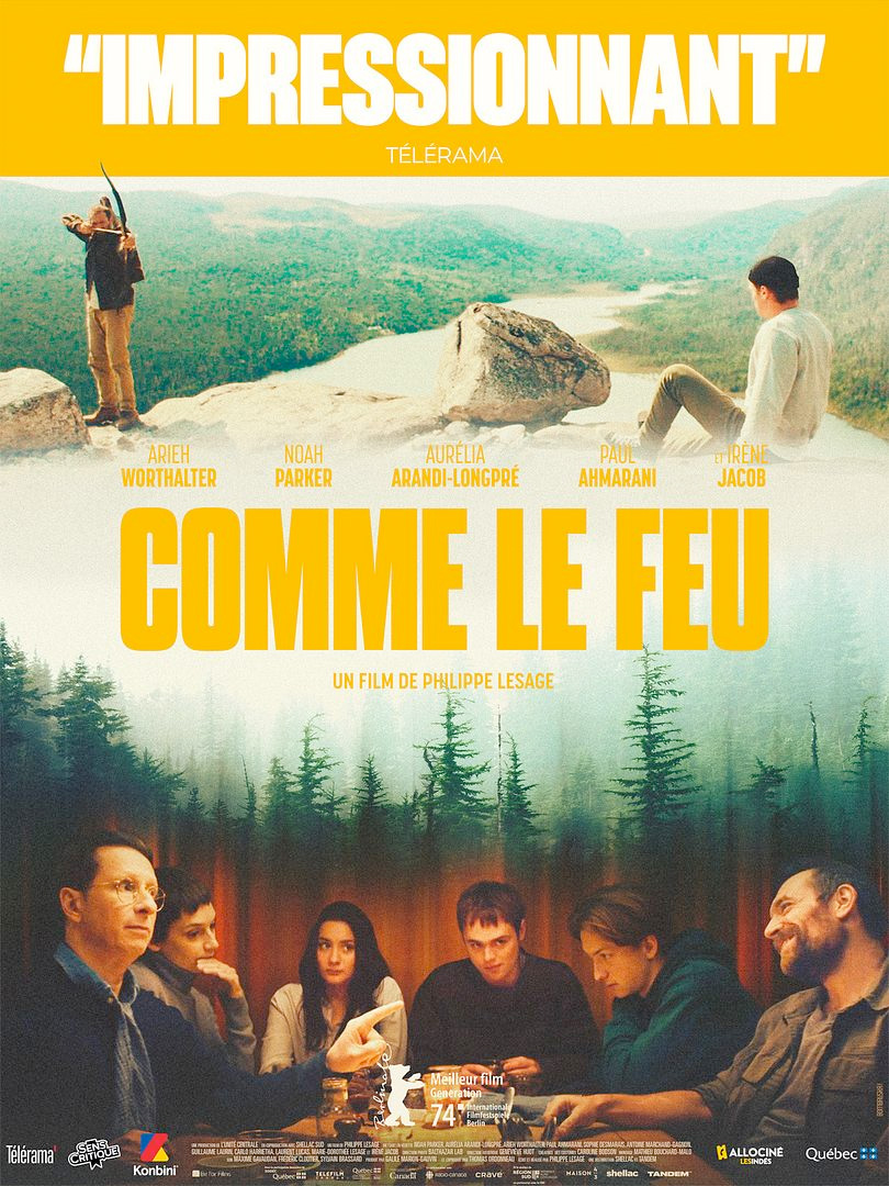 Affiche de Comme le feu
