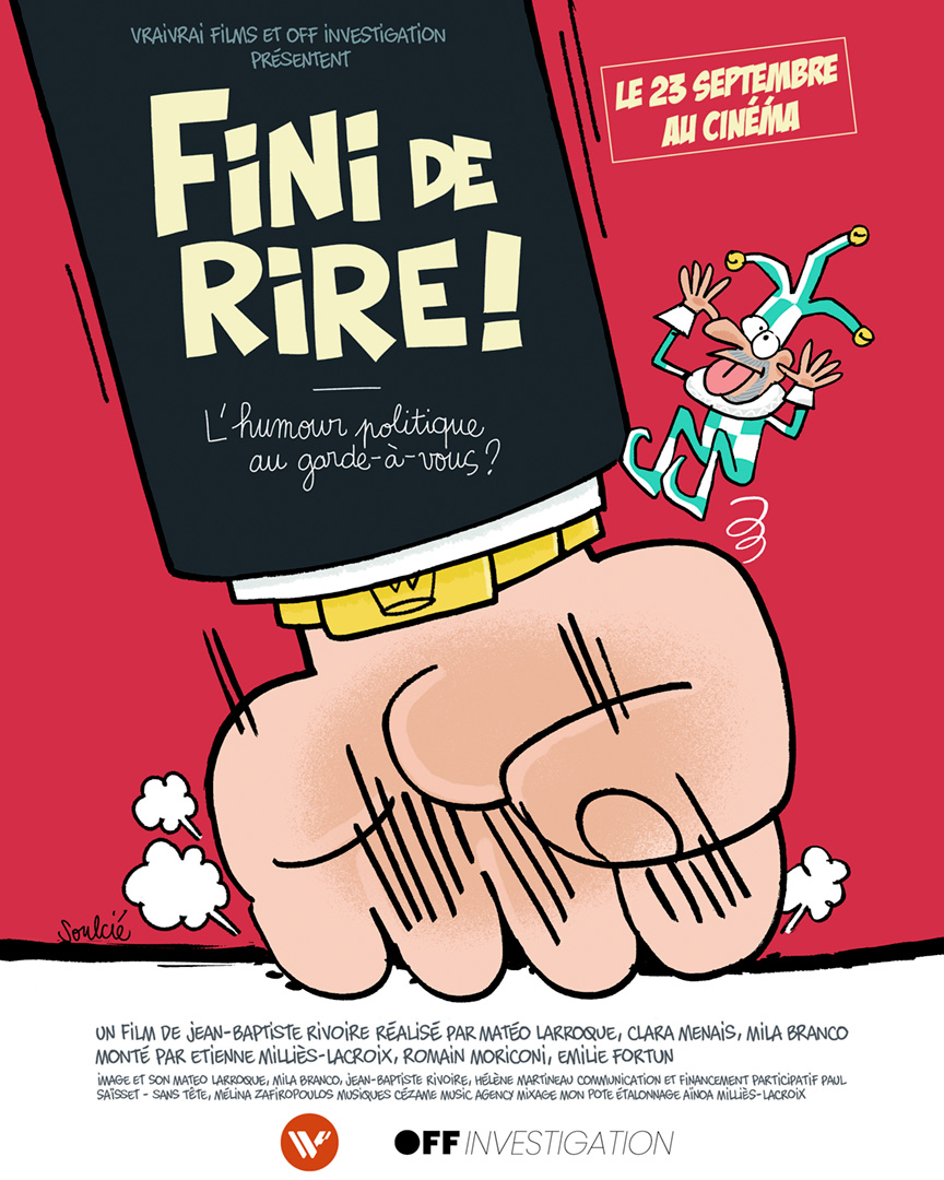 Affiche de Fini de rire ! L&rsquo;humour politique au garde-à-vous ?